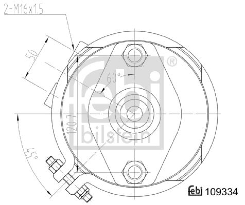 FEBI BILSTEIN Spring-loaded Cylinder