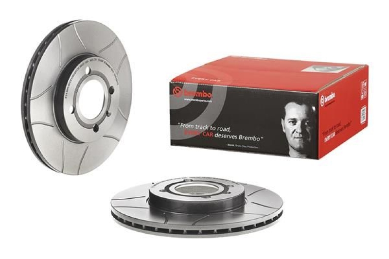 2x BREMBO Bremsscheibe XTRA LINE - Max