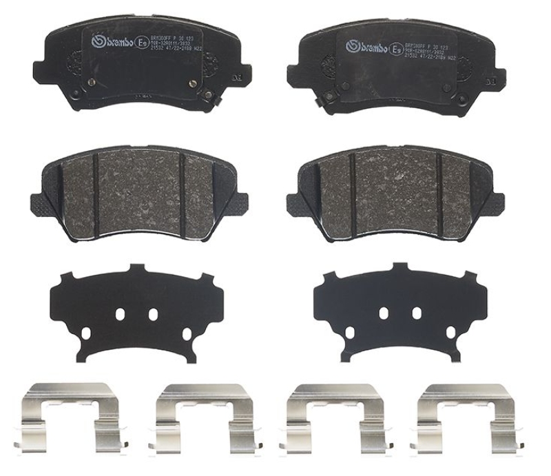 BREMBO Brake Pad Set, disc brake