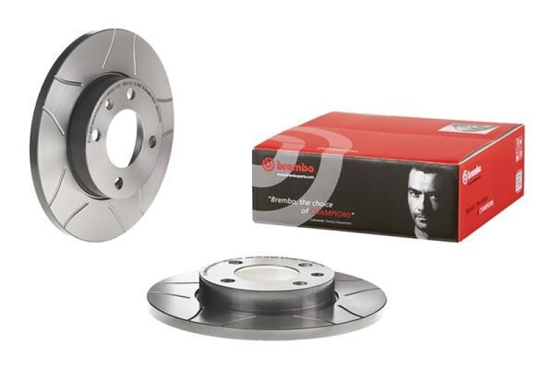 2x BREMBO Bremsscheibe XTRA LINE - Max