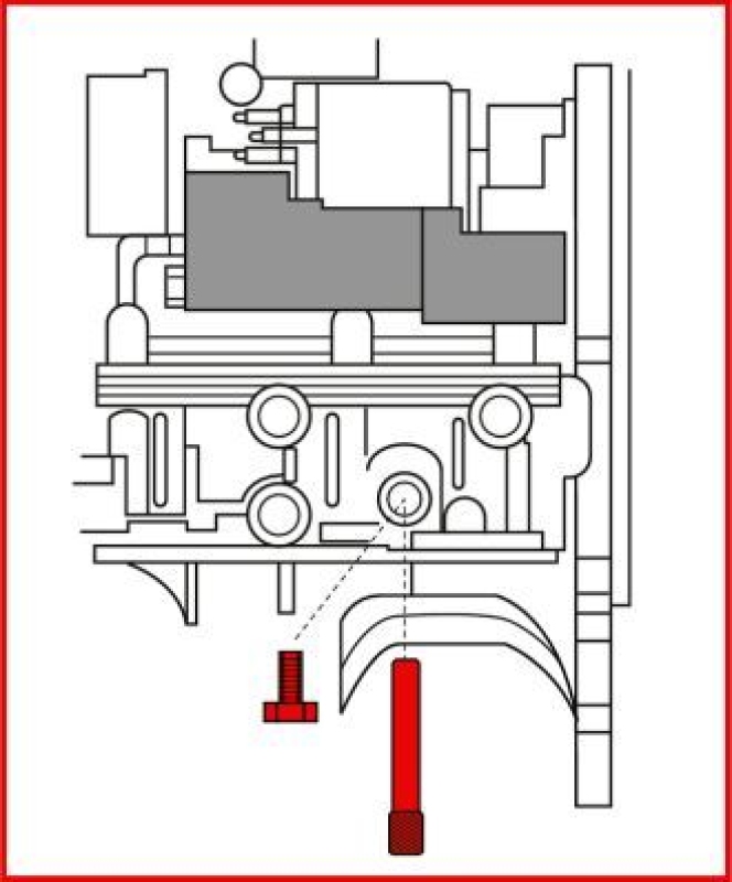 KS TOOLS Einstellwerkzeugsatz, Steuerzeiten