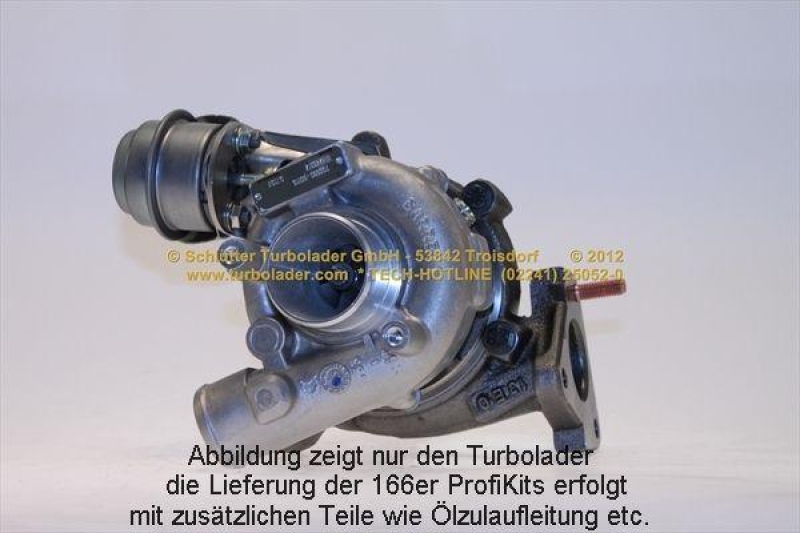 SCHLÜTTER TURBOLADER Lader, Aufladung proturbo concept ® - KIT mit ERWEITERTER GEWÄHRLEISTUNG.