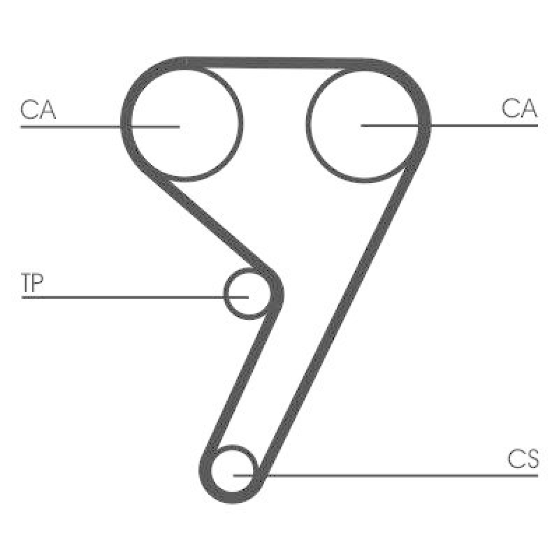 CONTINENTAL CTAM Wasserpumpe + Zahnriemensatz