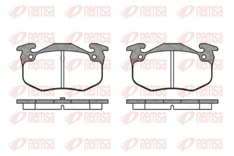 KAWE Brake Pad Set, disc brake