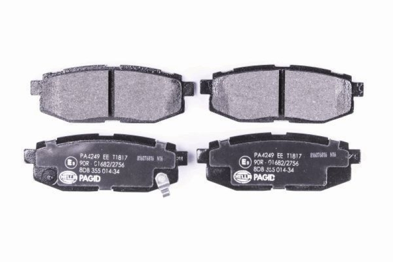 HELLA Brake Pad Set, disc brake