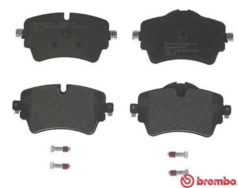 BREMBO Brake Pad Set, disc brake PRIME LINE