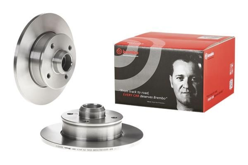 2x BREMBO Bremsscheibe PRIME LINE