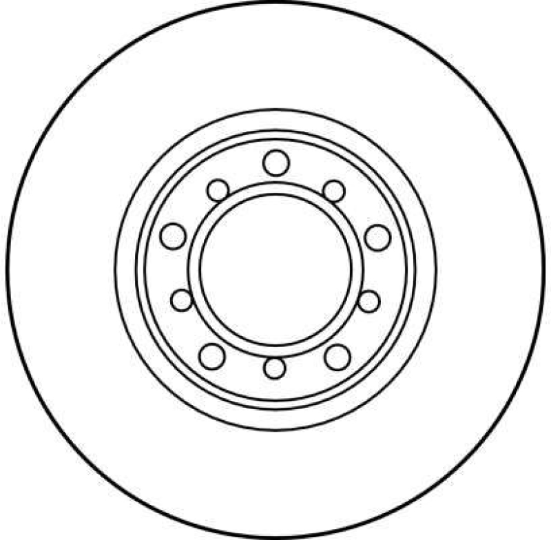 2x TRW Bremsscheibe