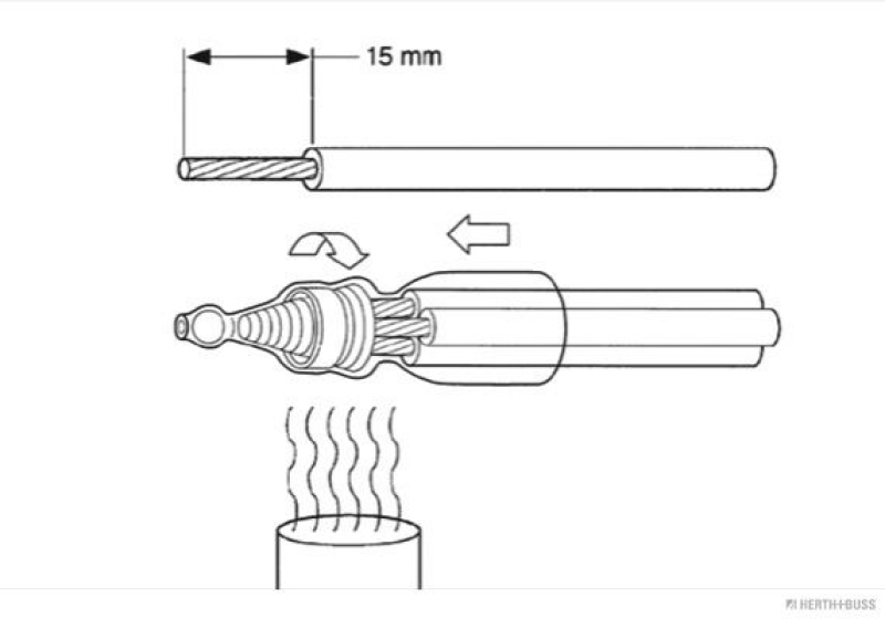 HERTH+BUSS ELPARTS Soldered Connector