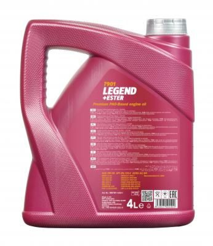 4L Mannol Legend+Ester Motoröl 0W-40