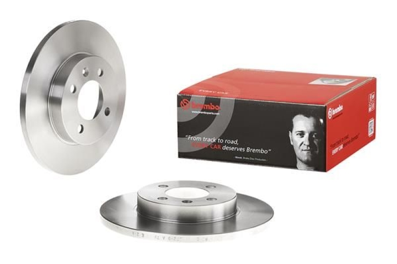 2x BREMBO Brake Disc PRIME LINE