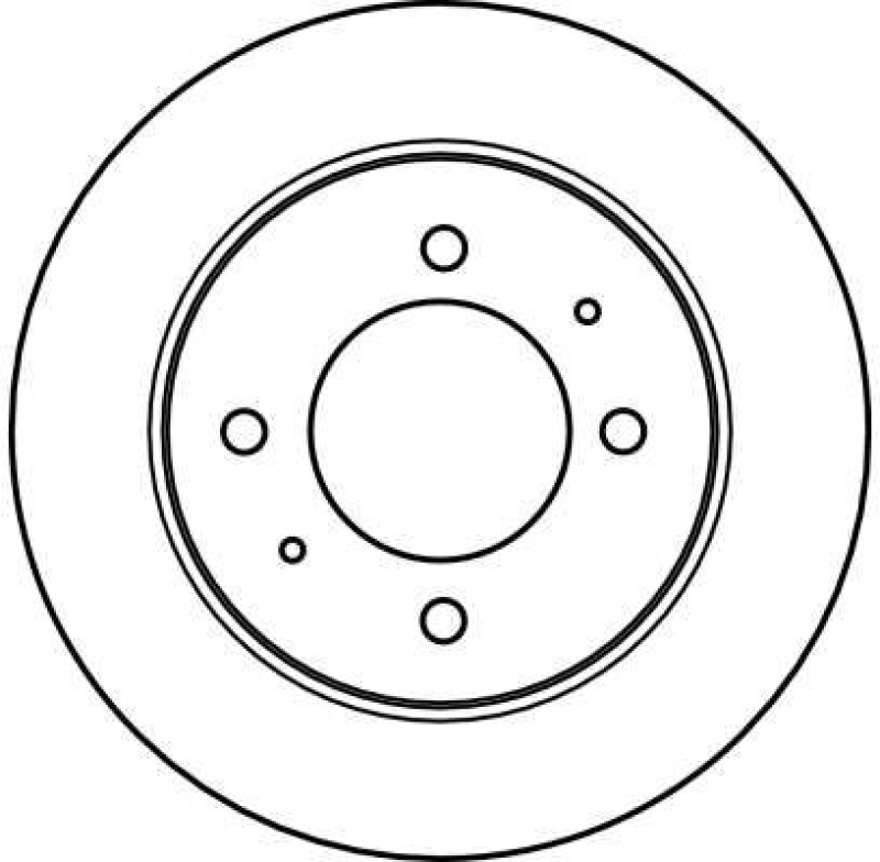 2x TRW Bremsscheibe