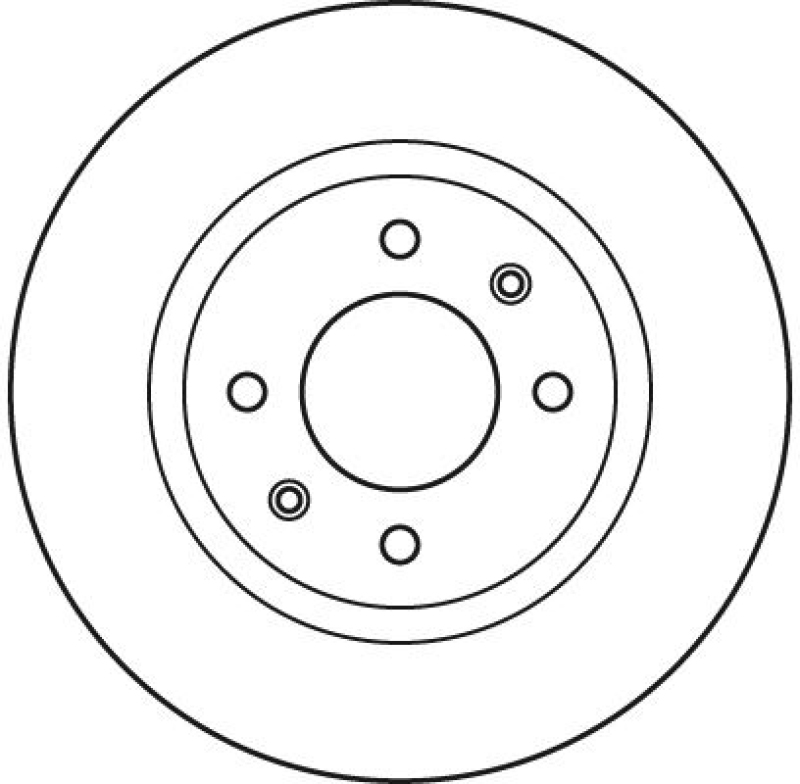 2x TRW Brake Disc