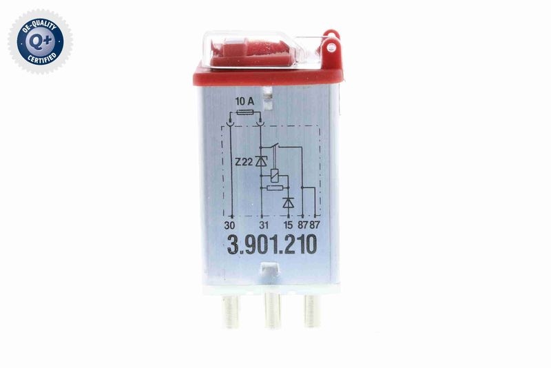 VEMO Overvoltage Protection Relay, ABS Q+, original equipment manufacturer quality