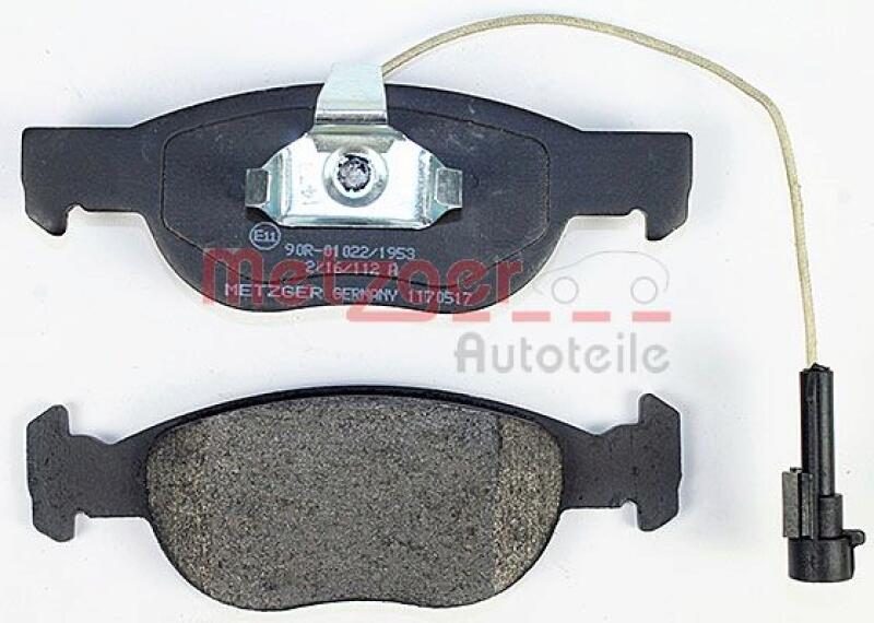 METZGER Brake Pad Set, disc brake