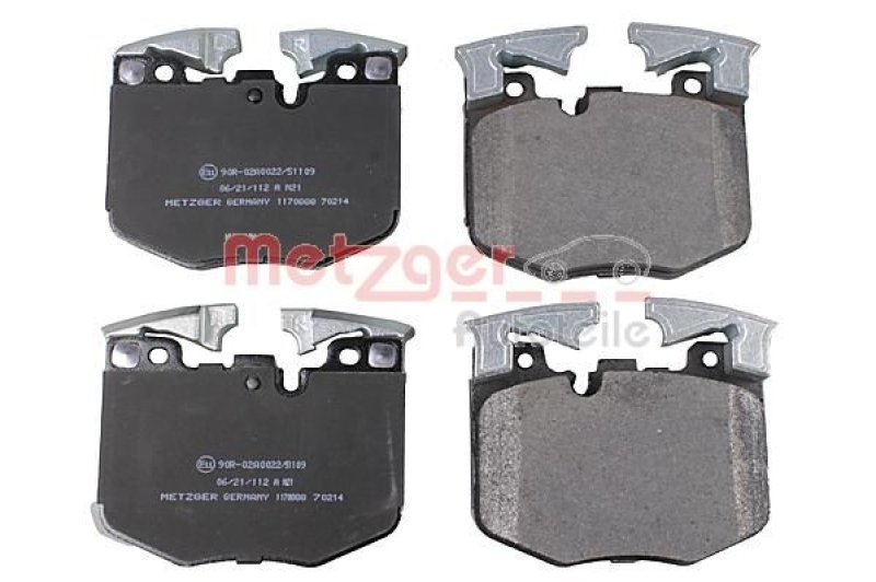 METZGER Brake Pad Set, disc brake GREENPARTS