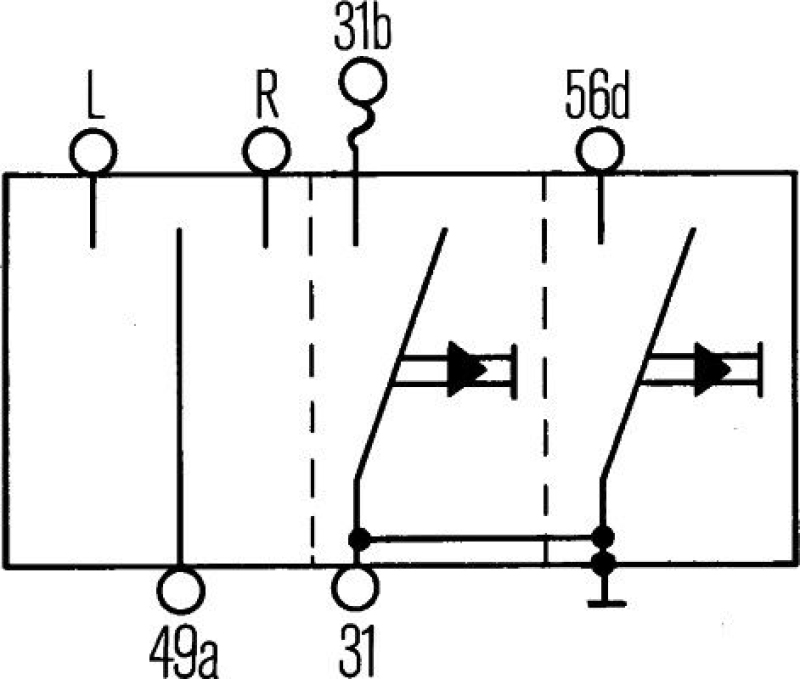 HELLA Steering Column Switch