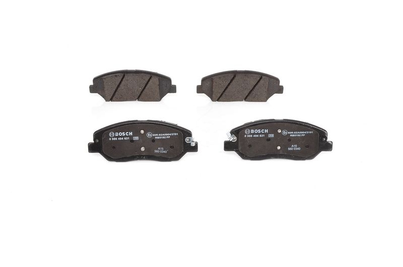 BOSCH Brake Pad Set, disc brake