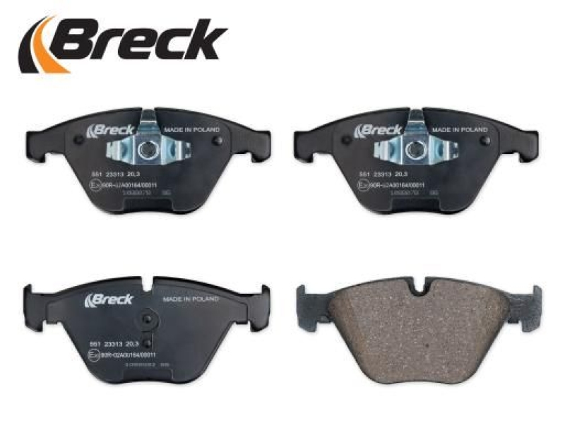 BRECK Brake Pad Set, disc brake