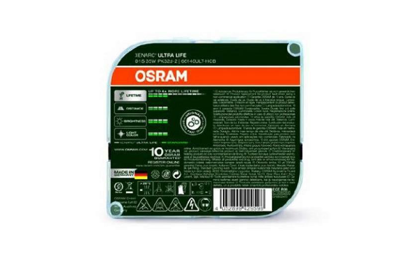 OSRAM D1S Ultra Life Xenarc 35W Duo Box