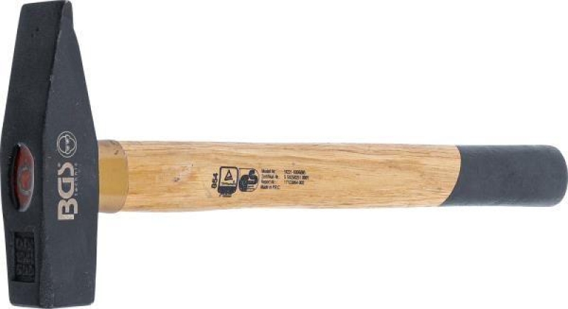 Schlosserhammer | Holz-Stiel | DIN 1041 | 500 g