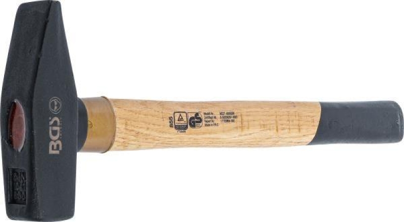 Schlosserhammer | Holz-Stiel | DIN 1041 | 800 g