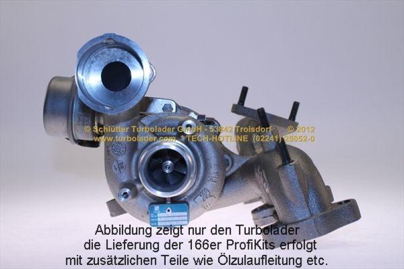 SCHLÜTTER TURBOLADER Lader, Aufladung proturbo concept ® - KIT D mit ERWEITERTER GEWÄHRLEISTUNG