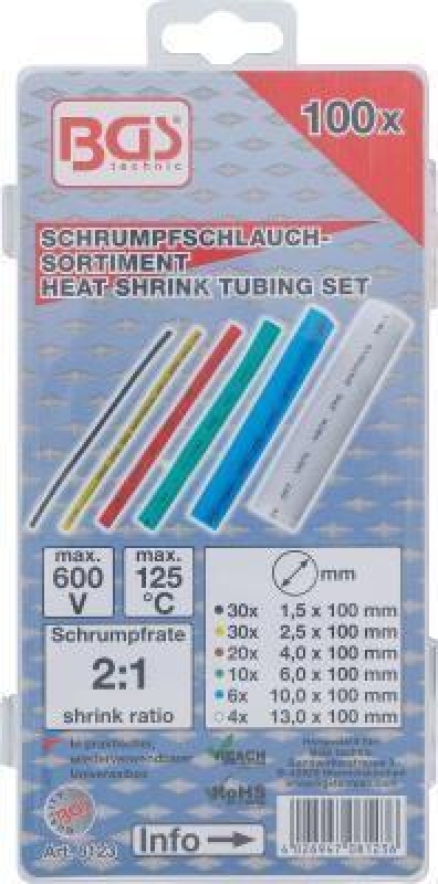 BGS Assortment, heatshrink tube