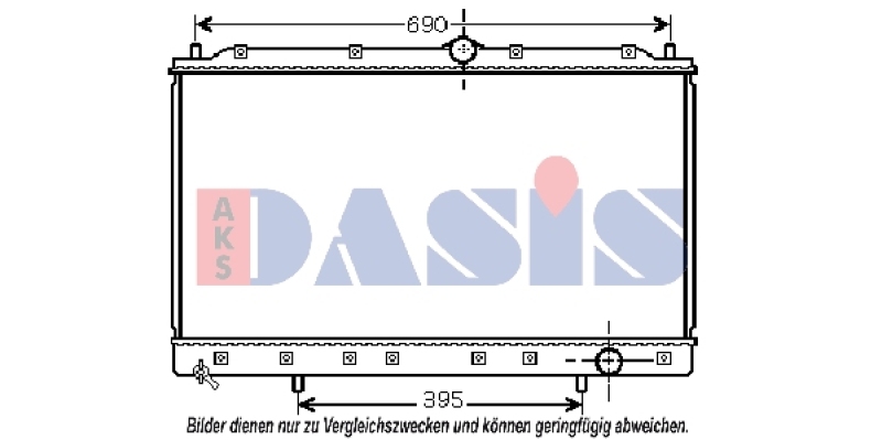 AKS DASIS Fan, radiator