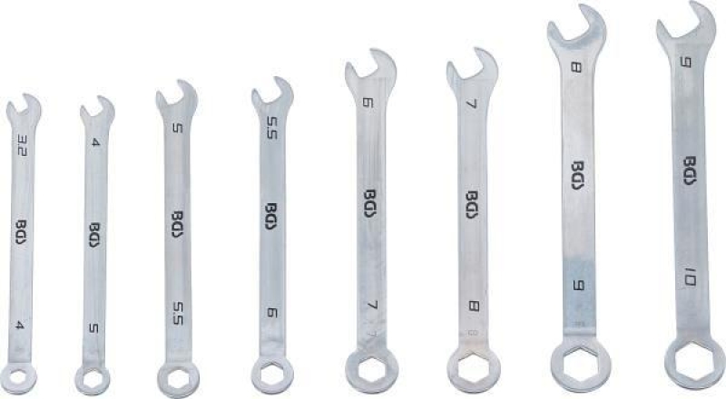 BGS Spanner Set, ring / open ended