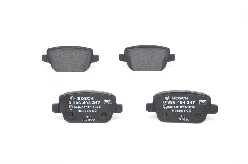 BOSCH Brake Pad Set, disc brake