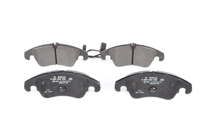 BOSCH Brake Pad Set, disc brake