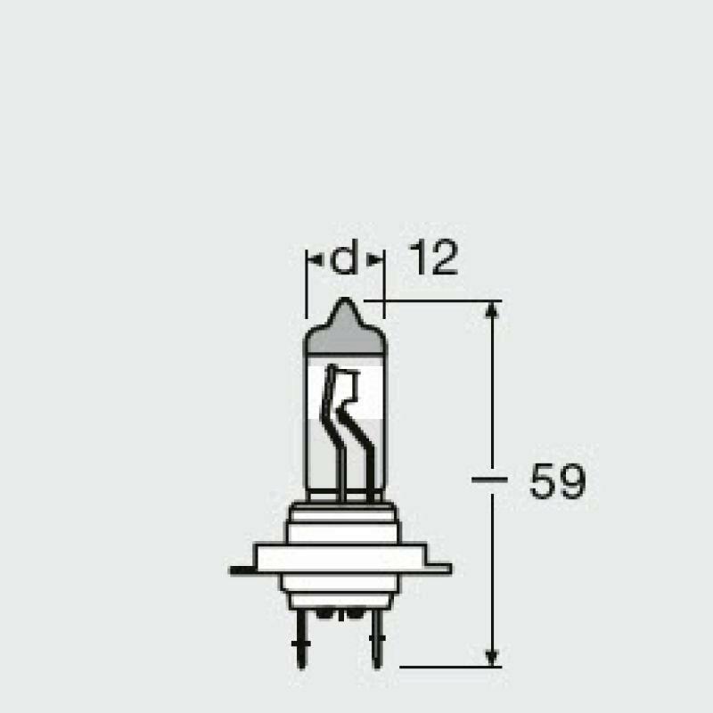 OSRAM Bulb, headlight NIGHT BREAKER UNLIMITED