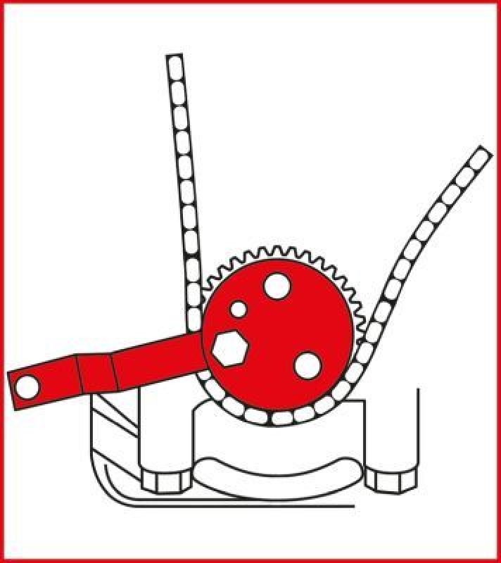 KS TOOLS Einstellwerkzeugsatz, Steuerzeiten