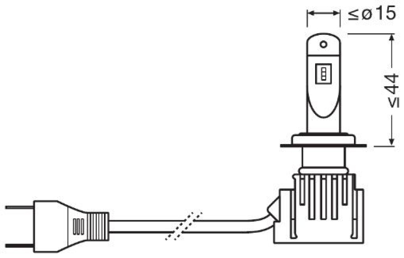 ams-OSRAM Glühlampe, Fernscheinwerfer NIGHT BREAKER LED