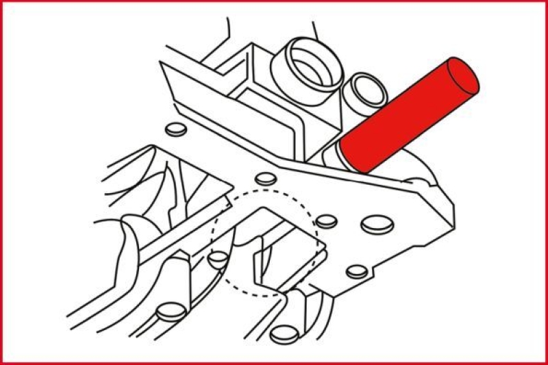 KS TOOLS Adjustment Tool Set, valve timing