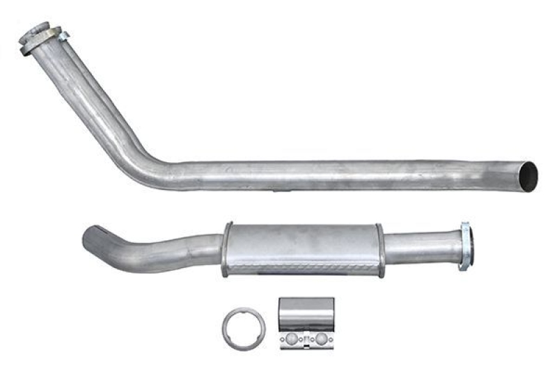 HELLA Front Muffler Easy2Fit – PARTNERED with Faurecia