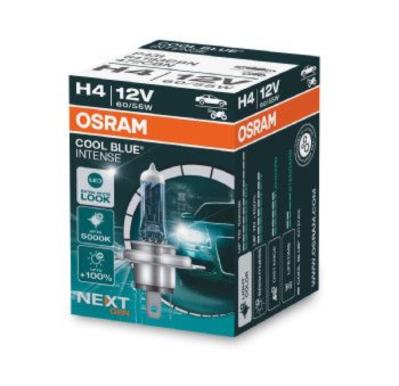 OSRAM Glühlampe, Fernscheinwerfer COOL BLUE® INTENSE (Next Gen)