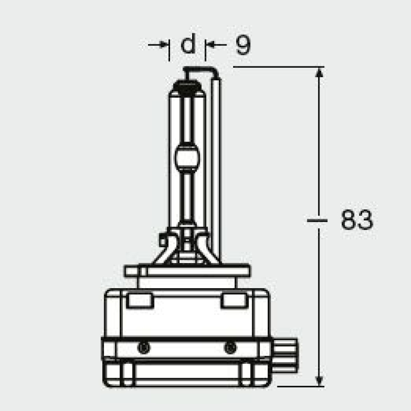 OSRAM D3S Hauptscheinwerfer XENARC Glühlampe