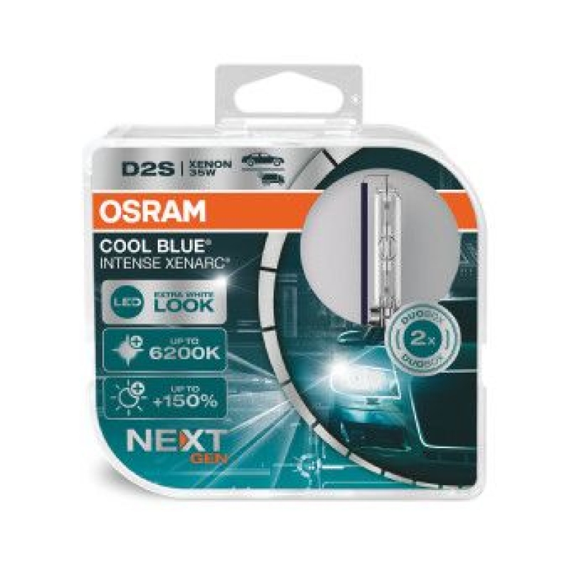 OSRAM Glühlampe, Fernscheinwerfer XENARC® COOL BLUE® INTENSE (Next Gen)