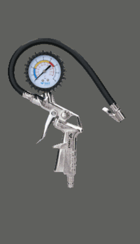 KS TOOLS Compressed Air Tyre Gauge/-Filler