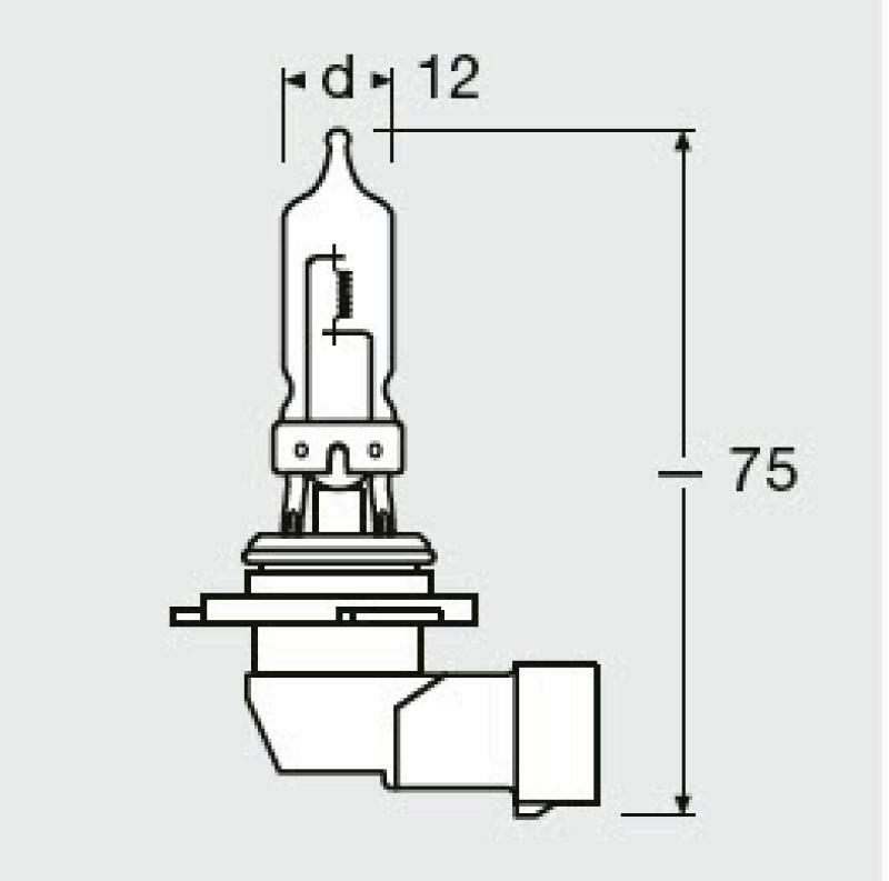 OSRAM Fernscheinwerfer Glühlampe