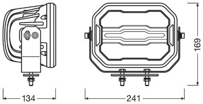 OSRAM Worklight LEDriving® CUBE MX240-CB