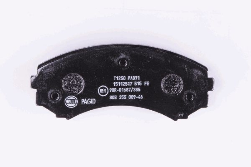 HELLA Brake Pad Set, disc brake