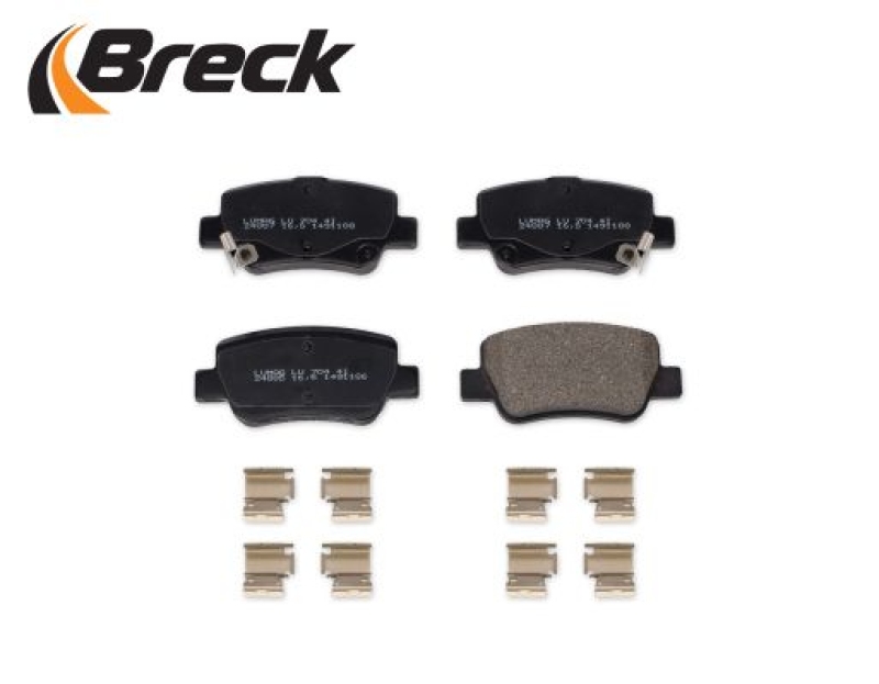 BRECK Brake Pad Set, disc brake