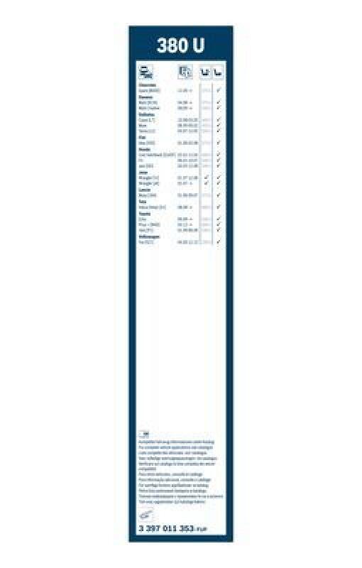 BOSCH Wischblatt Twin