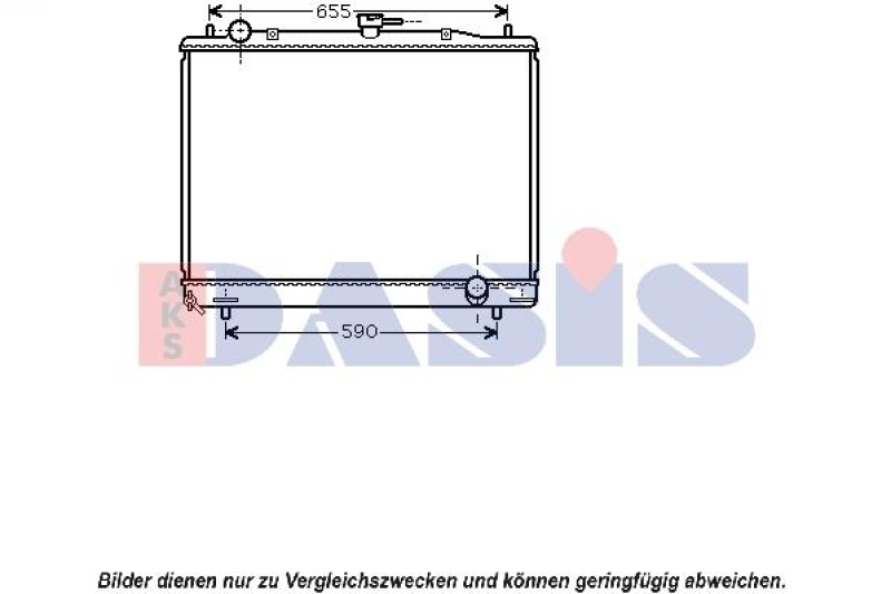 AKS DASIS Lüfter, Motorkühlung