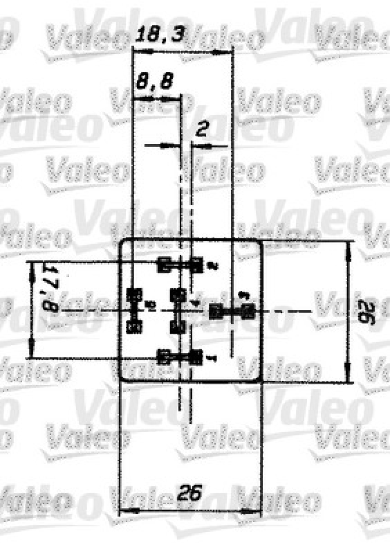 VALEO Relais, Arbeitsstrom