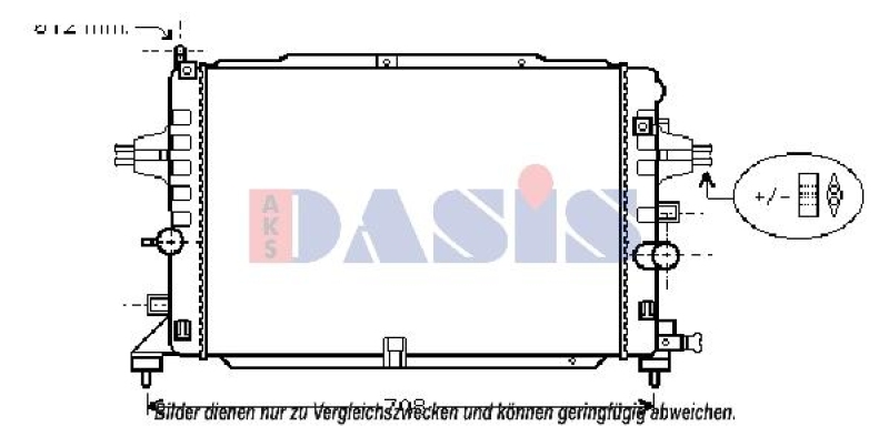 AKS DASIS Anschlussflansch, Kompressor