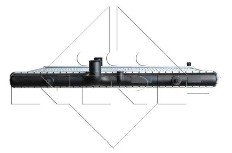 NRF Radiator, engine cooling EASY FIT